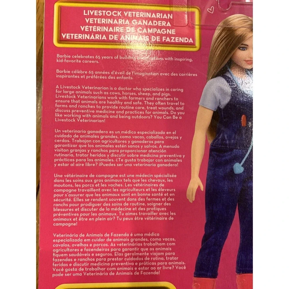 NEW Barbie You Can Be Anything: LIVESTOCK VETERINARIAN 11